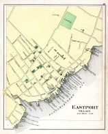 Eastport Village, Maine State Atlas 1884